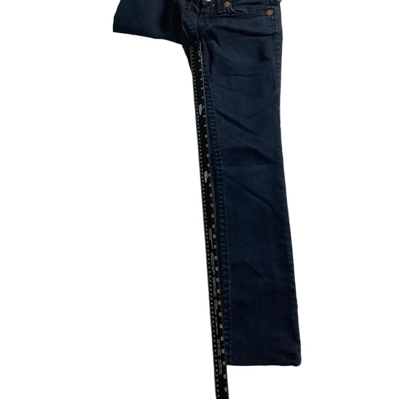 True Religion Billy Low Rise Super T Straight Jeans Size 26 Dark Wash - Picture 5 of 11